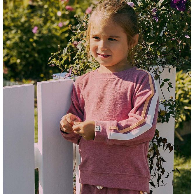 Hovedbilde Gullkorn Dunit sweatshirt til barn, Rosa