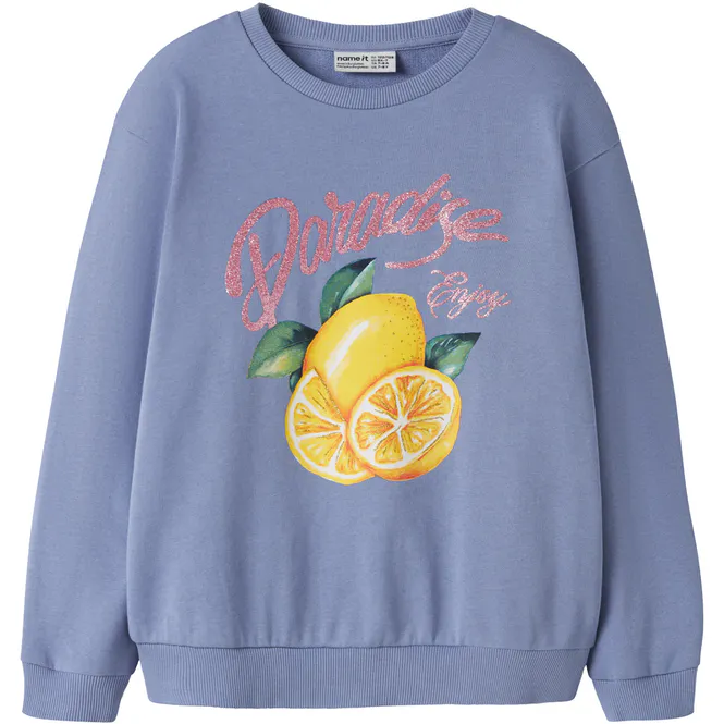 Hovedbilde Name It Nkffjaimas sweatshirt til barn, Purple ...