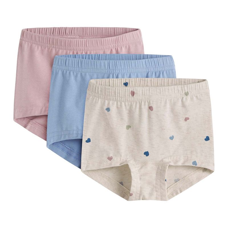 Name It Nmftights 3-pack truser småbarn, Peyote Melange