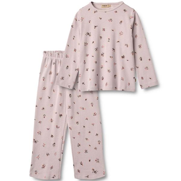 Hovedbilde Wheat Mila pyjamas til barn, Soft Lilac Flowers