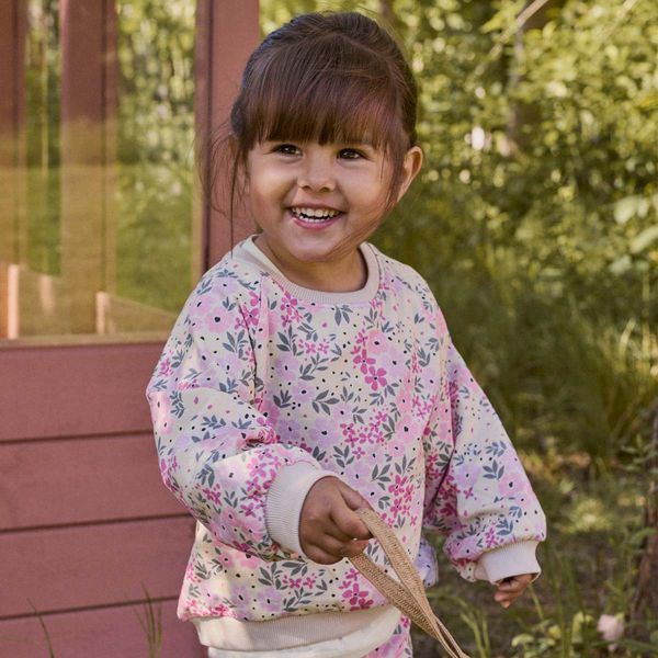 Hovedbilde Name It Nmfdartia sweatshirt til småbarn, Peyote ...