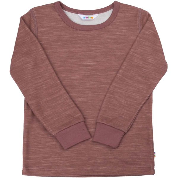 Hovedbilde Joha genser i ull til barn, Drk.Rose