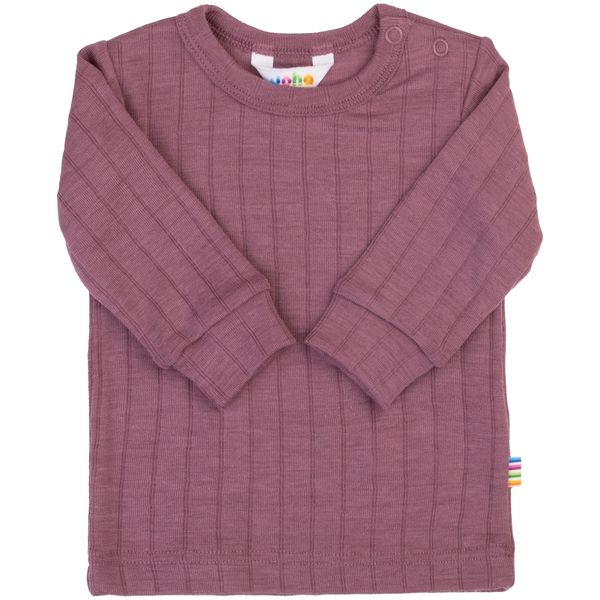 Hovedbilde Joha genser i ull/silke til småbarn, Heather