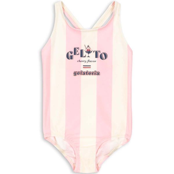 Hovedbilde Konges Sløjd Pomia badedrakt, Candy Rose Stripe