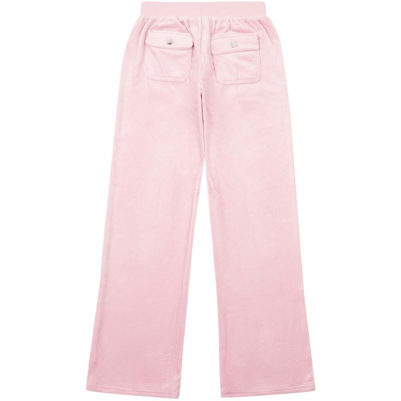 Juicy Couture Tonal velour joggebukse, pink nectar