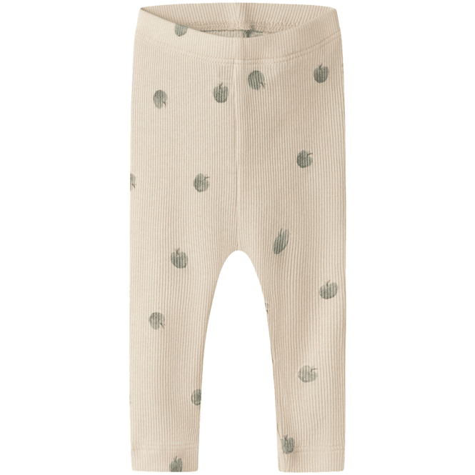 Hovedbilde Name It Nbmfoapple leggings til baby, Almond Milk