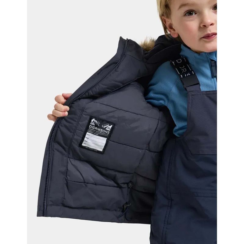 Didriksons Bjärven Kids 5 parkas, Navy