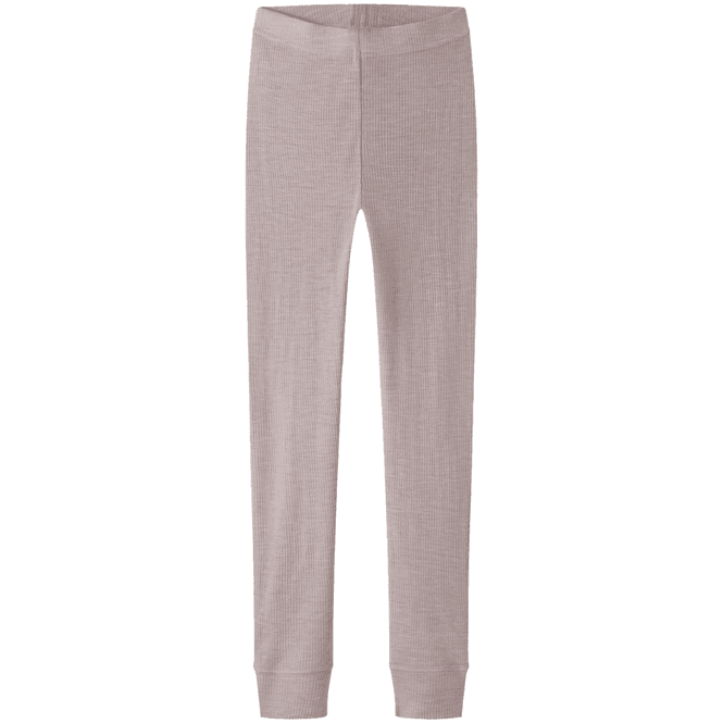 Hovedbilde Name It Nknwax Rib leggings i ull til barn, ...
