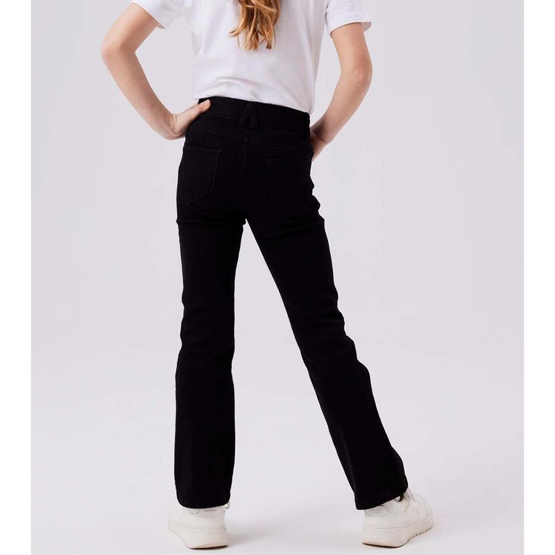 Name It Nkfpolly 1142 skinny boot jeans, Black Denim