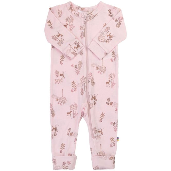 Hovedbilde Joha heldress/pyjamas i ull/silke, Lt. pink