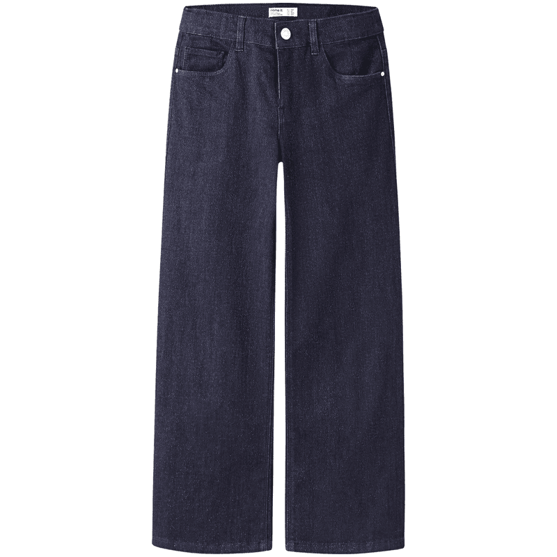 Name It Nkfrose wide jeans til barn, Dark Blue Denim