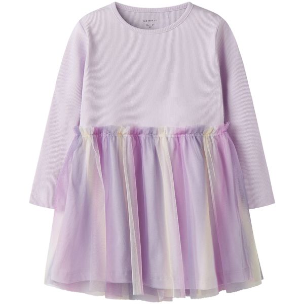 Hovedbilde Name It Nmfdotiana kjole til småbarn, Lavender ...