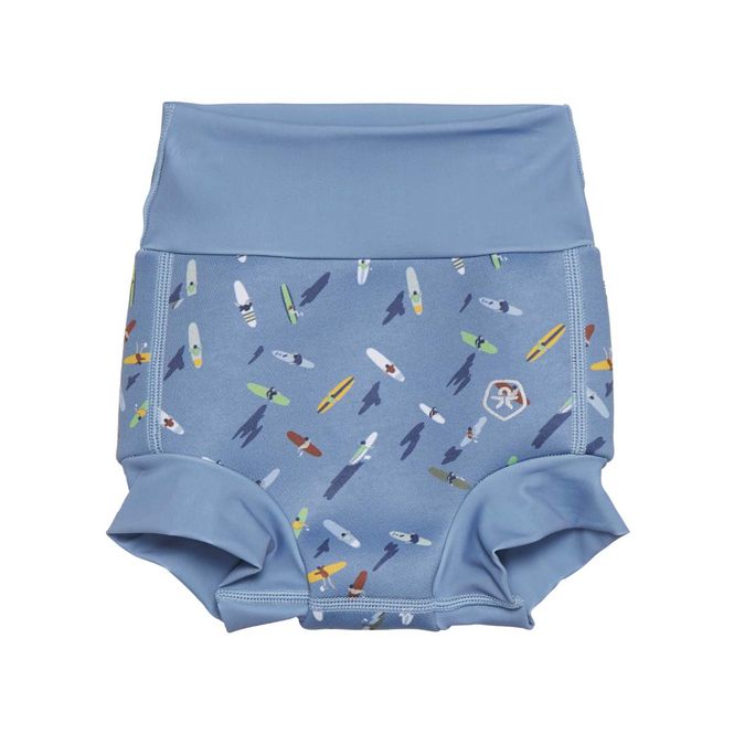 Hovedbilde Color Kids badebleie med print, Coronet Blue