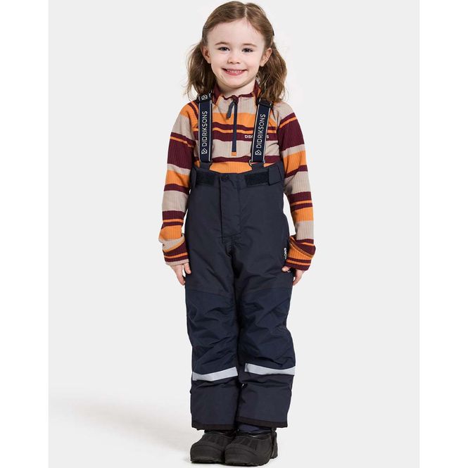 Hovedbilde Didriksons Idre Kids 7 vinterbukse til barn, Navy
