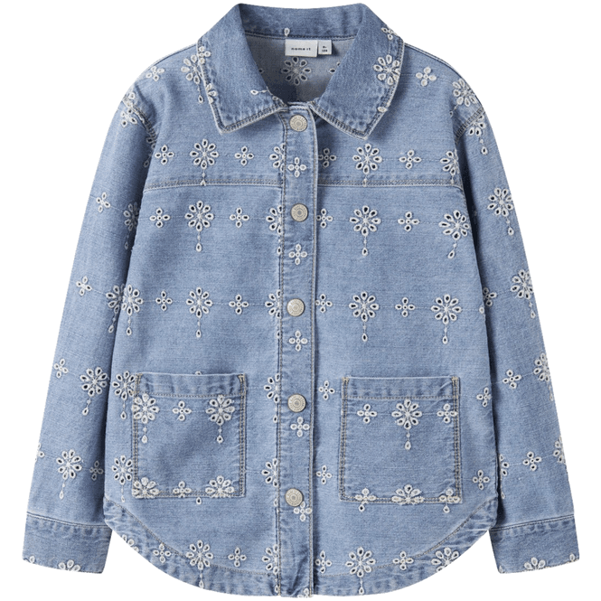 Hovedbilde Name It Nkfharper denimjakke til barn, Light Blue ...
