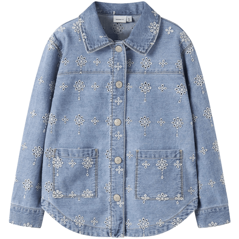 Name It Nkfharper denimjakke til barn, Light Blue Denim