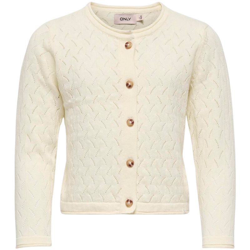 Kids Only Kmgmegan cardigan til småbarn, Whitecap Gray