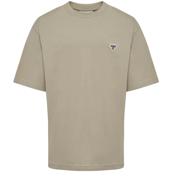 Hovedbilde Hummel Bee t-skjorte til barn, Vintage Khaki