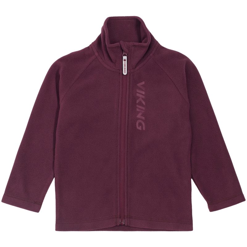 Viking Playtime fleecejakke til barn, Plum