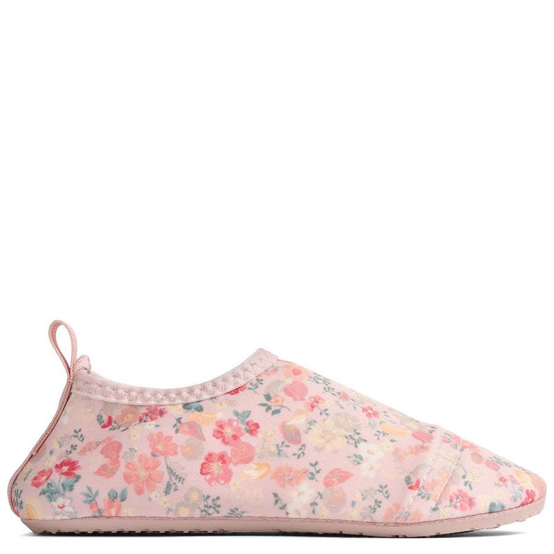 Wheat Dolphin badesko til barn, Powder flowers and seashells
