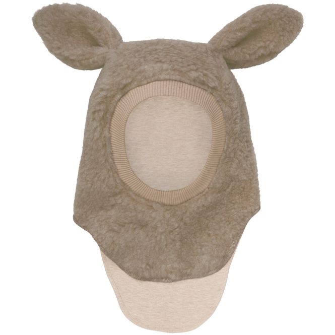 Hovedbilde HUTTEliHUT Teddyull Balaclava Kanin, Camel ...