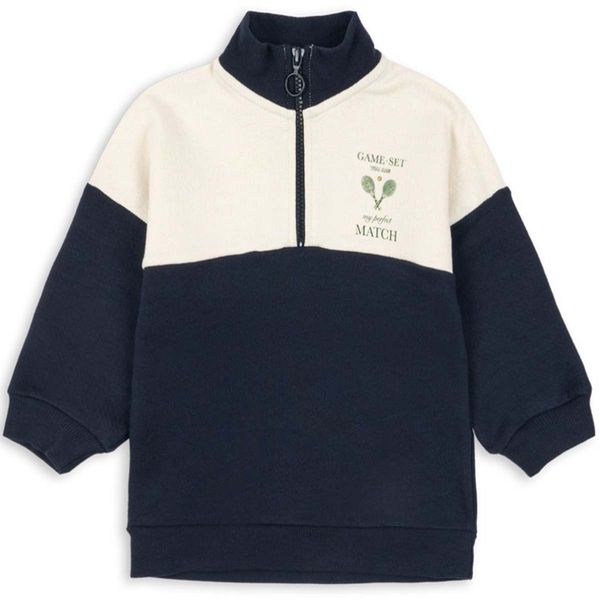 Hovedbilde Konges Sløjd Loupy half-zip genser til barn, ...