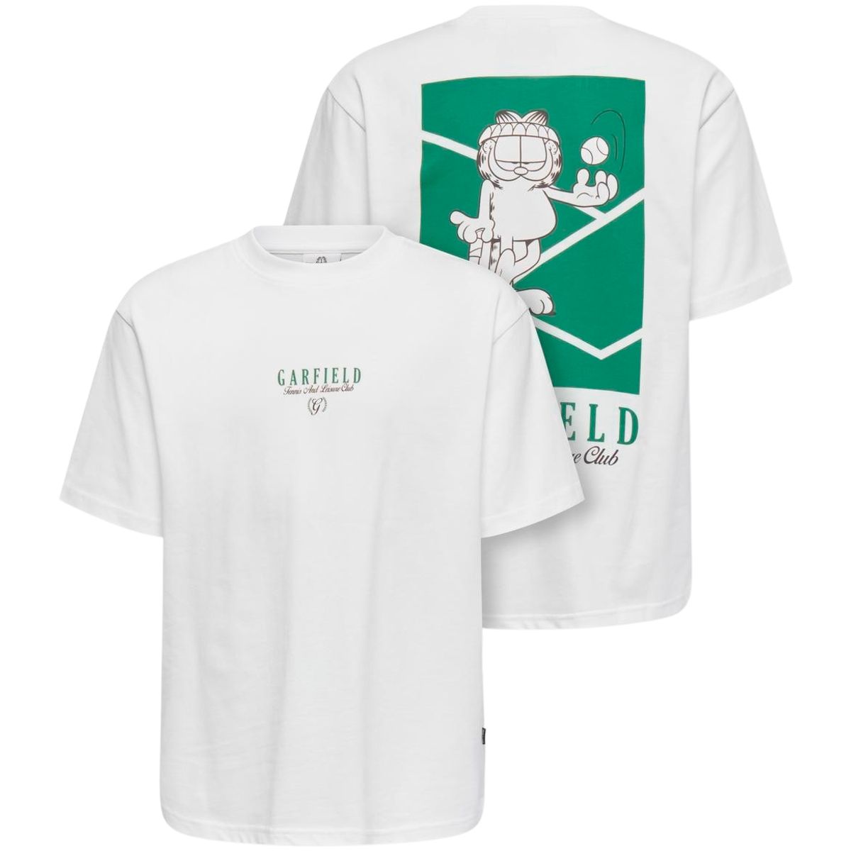 Only & Sons Osjgarfield t-skjorte, Bright White