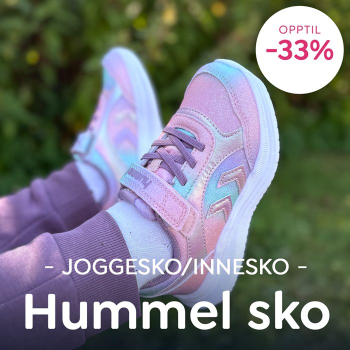 Tilbud på Hummel joggesko nyheter til barn opptil 33% rabatt