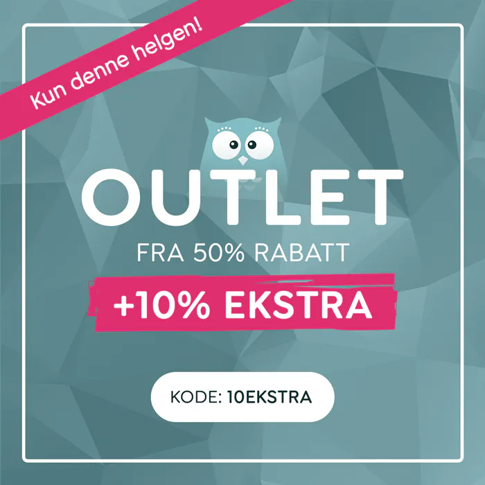 Outlet - Fra 50% + 10% ekstra rabatt kun denne helgen! Gjør et kupp på barneklær, yttertøy, sko og tilbehør til barn og baby