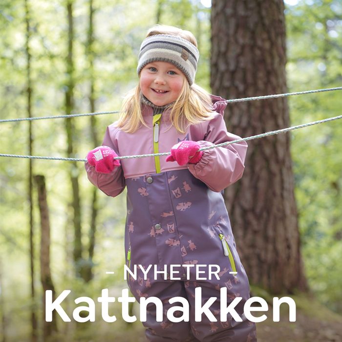 Regntøy og vinterregndresser fra Kattnakken til barn og baby