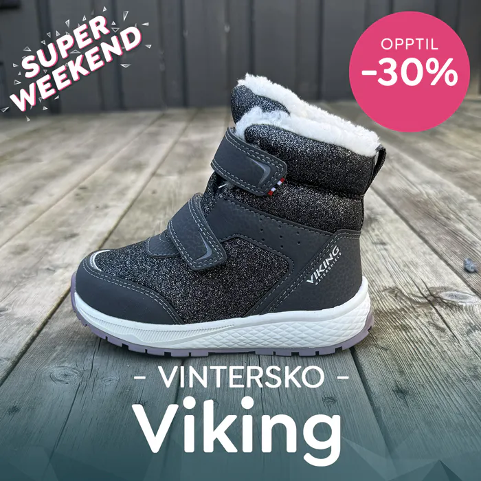 Viking vintersko-nyheter opptil -30%