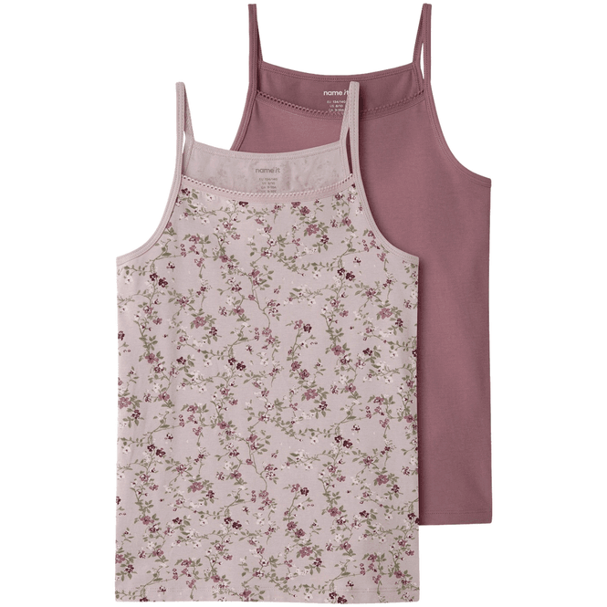 Hovedbilde Name It Nkfstrap Top 2-pack singlet til barn, ...