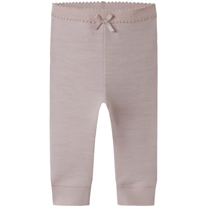 Hovedbilde Name It Nbfwyla leggings i ull/viskose til baby, ...