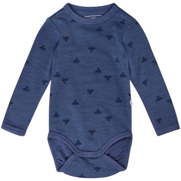 Hovedbilde Hummel Hmlmini body i ull/viskose, Vintage Indigo