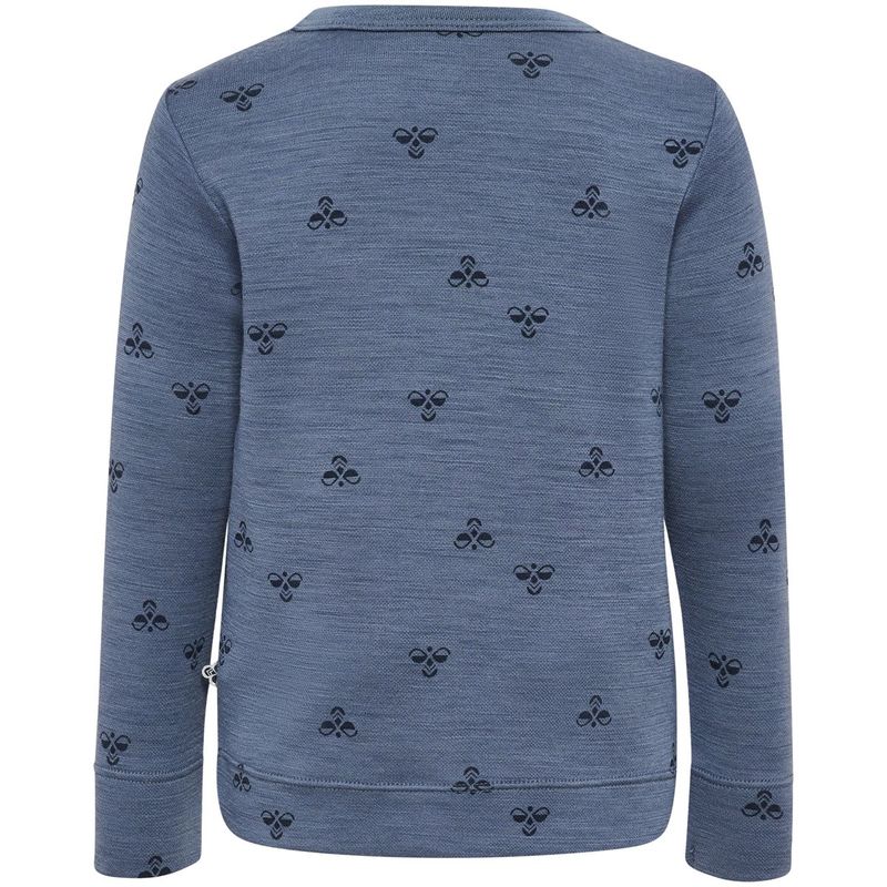 Hummel Hmlmini genser i ull/viskose til barn, Flint Stone