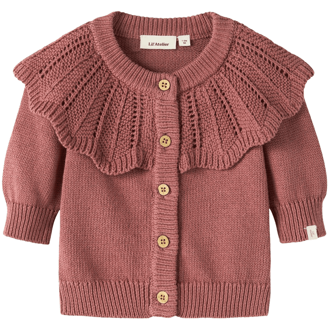 Hovedbilde Lil' Atelier Nbfnoda cardigan til baby, Withered ...