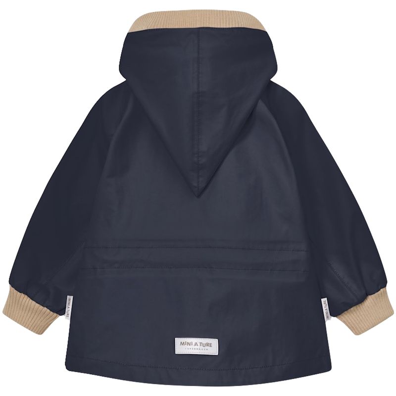 Mini A Ture Matwai vår-og høstjakke småbarn, Ombre blue