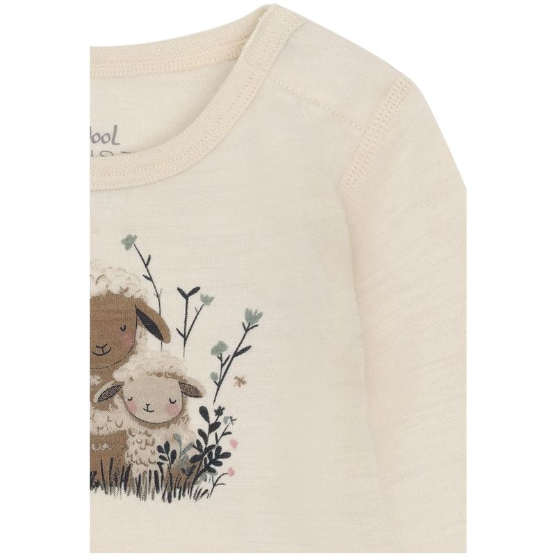 Hust and Claire Hcbo body i ull, Off White/Sheep