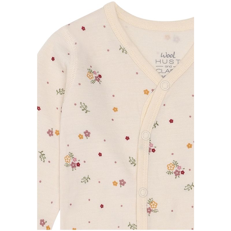 Hust and Claire Mobi Flora heldress i ull, Off White