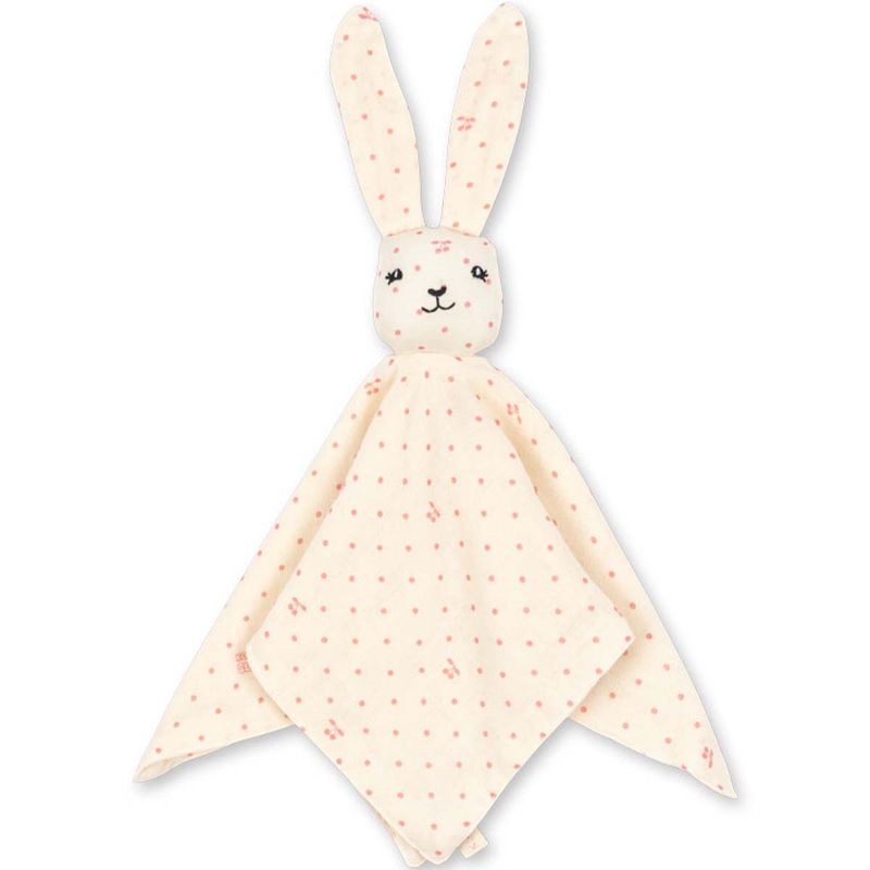 Konges Sløjd Sleepy Rabbit koseklut, Cherry Dot