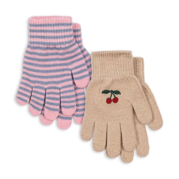 Hovedbilde Konges Sløjd Filla 2-pack vanter til barn, ...