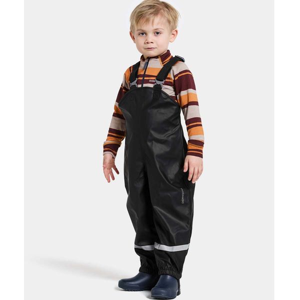 Hovedbilde Didriksons Plaskeman 7 regnbukse til barn, Black