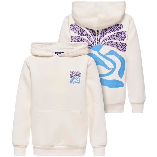 Hovedbilde Only & Sons Osjmendez hettegenser, Cloud Dancer