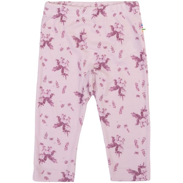 Hovedbilde Joha Unicorn & Dino leggings i bambus, Pink
