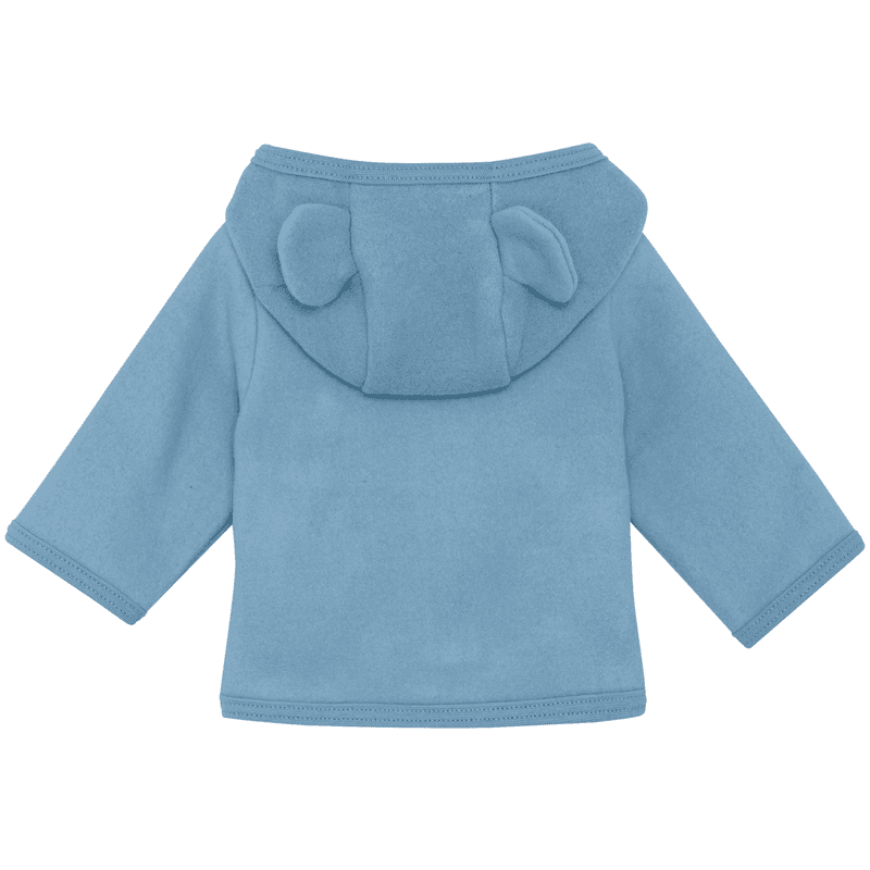 Huttelihut jakke i bomullsfleece, Windward Blue