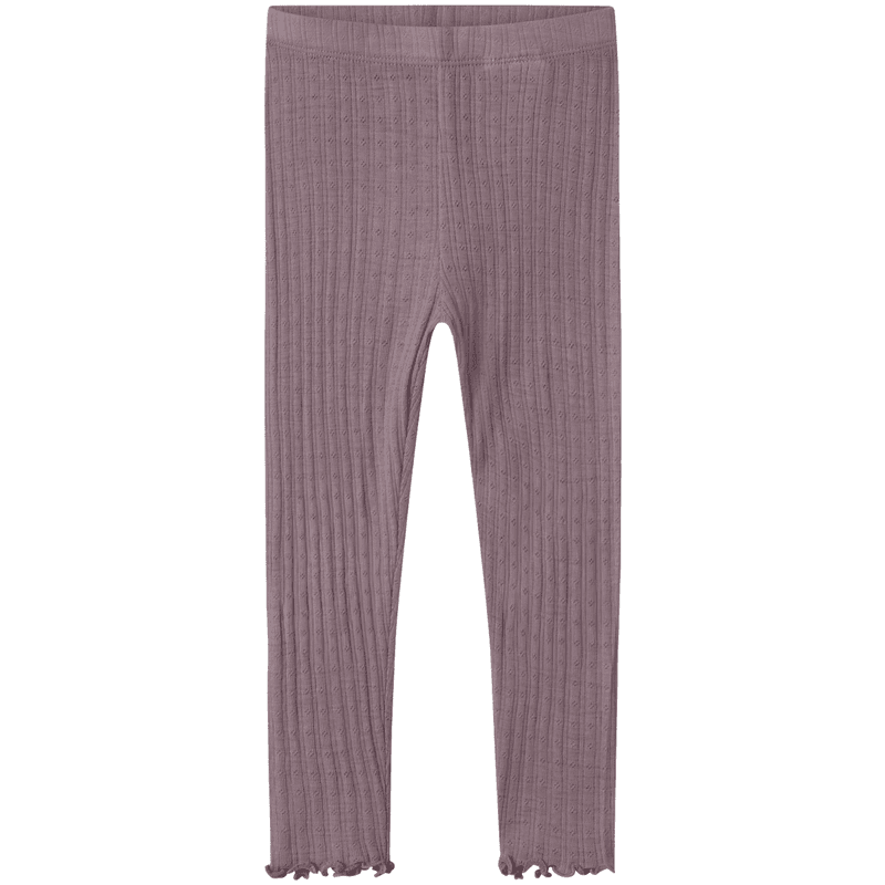 Name It Nmfwossa leggings i ull/silke småbarn, Toadstool