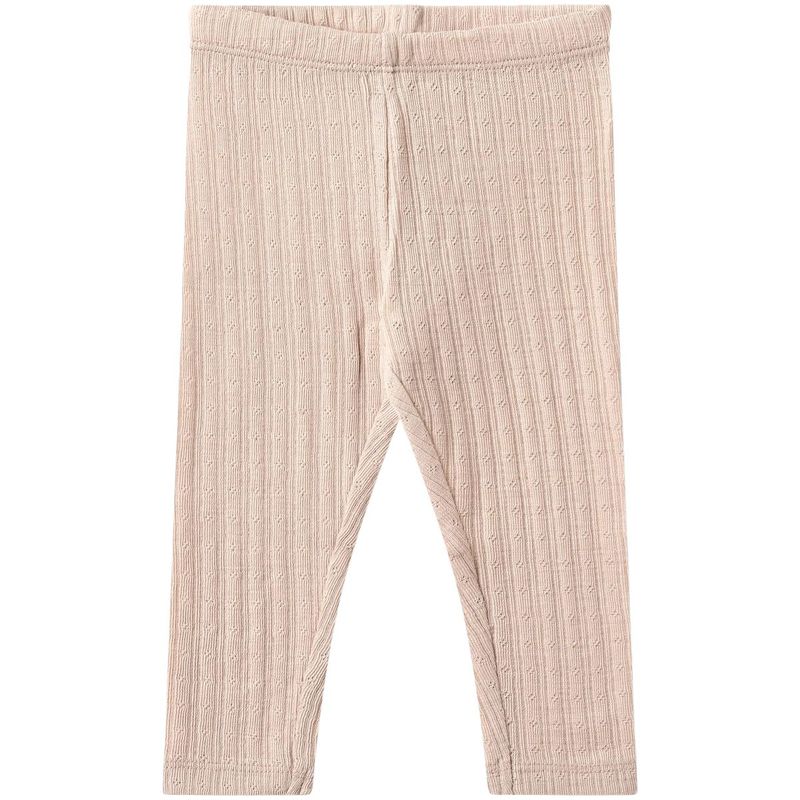 Wheat Agi leggings i ull/silke til baby, Pale Lilac