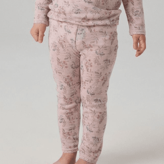 Hovedbilde Name It Nmfwang leggings i ull småbarn, Violet ...