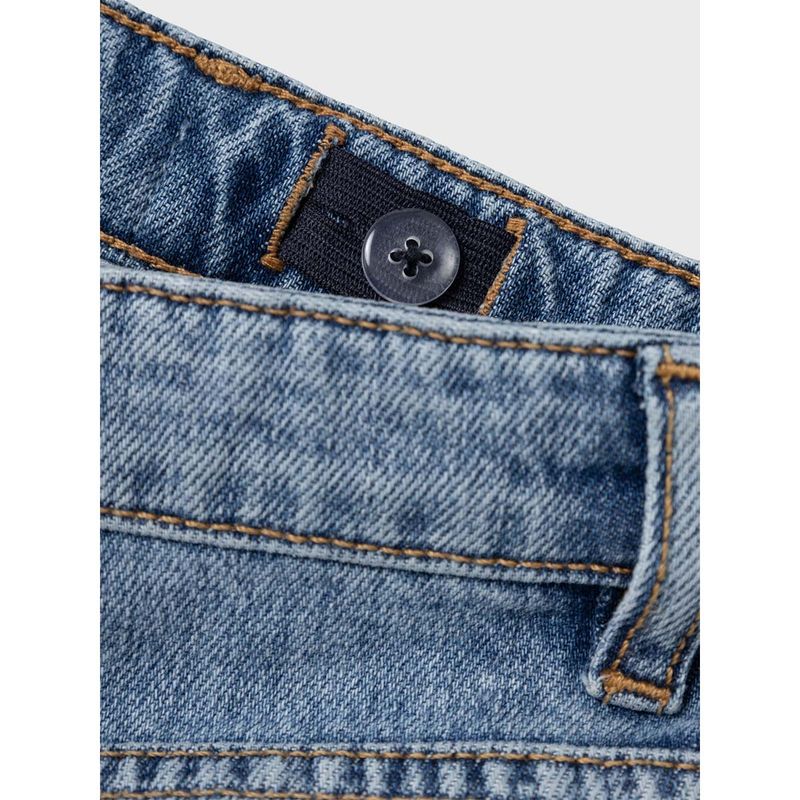 Name It Nkmryan 3418 Straight jeans, Medium Blue Denim