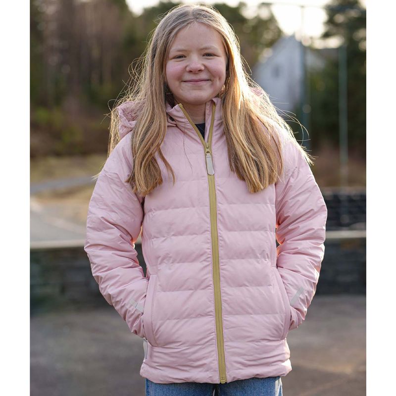 Kattnakken Dis Jr regnboblejakke til barn, Lotus